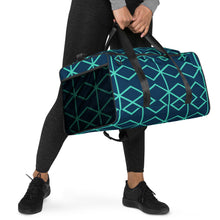 Load image into Gallery viewer, BLUE MATRIX DUFFLE BAGS