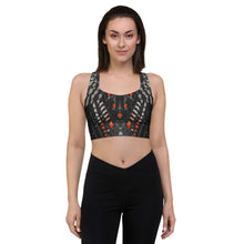 Load image into Gallery viewer, Care Giver Longline sports bra