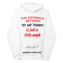Load image into Gallery viewer, Try & Triumph Unisex Hoodie