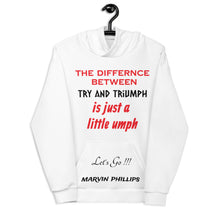 Load image into Gallery viewer, Try & Triumph Unisex Hoodie