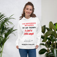 Load image into Gallery viewer, Try & Triumph Unisex Hoodie
