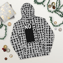 Load image into Gallery viewer, NO EXCUSES SMILIE Unisex Hoodie
