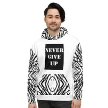 Load image into Gallery viewer, NEVER GIVE UP Unisex Hoodie