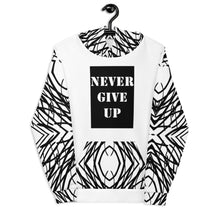 Load image into Gallery viewer, NEVER GIVE UP Unisex Hoodie