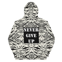 Load image into Gallery viewer, Never Give Up Universe Unisex Hoodie