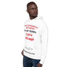 Load image into Gallery viewer, Try & Triumph Unisex Hoodie