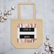 Load image into Gallery viewer, Less is More Eco Tote Bag