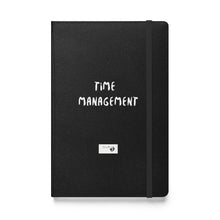 Load image into Gallery viewer, Time Management Hardcover bound notebook