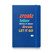 Load image into Gallery viewer, Create & Dream Hardcover bound notebook
