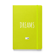 Load image into Gallery viewer, Dreams Hardcover bound notebook