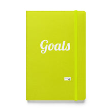Load image into Gallery viewer, Goals Hardcover bound notebook