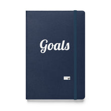 Load image into Gallery viewer, Goals Hardcover bound notebook