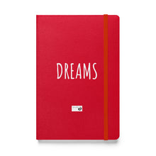 Load image into Gallery viewer, Dreams Hardcover bound notebook