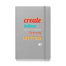 Load image into Gallery viewer, Create & Dream Hardcover bound notebook