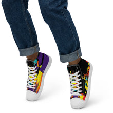 Load image into Gallery viewer, LIFT KING Men’s high top canvas shoes