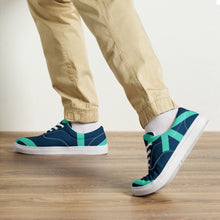 Load image into Gallery viewer, BLUE MATRIX Men’s lace-up canvas shoes