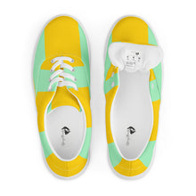 Load image into Gallery viewer, RIDE OR CRY Men’s lace-up canvas shoes