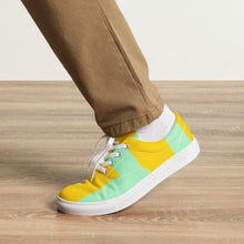 Load image into Gallery viewer, RIDE OR CRY Men’s lace-up canvas shoes