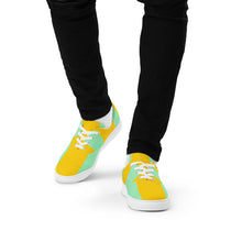 Load image into Gallery viewer, RIDE OR CRY Men’s lace-up canvas shoes