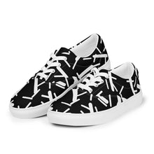 Load image into Gallery viewer, DRUM ROLL Men’s lace-up canvas shoes