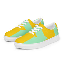 Load image into Gallery viewer, RIDE OR CRY Men’s lace-up canvas shoes