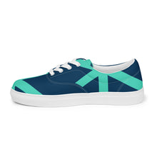 Load image into Gallery viewer, BLUE MATRIX Men’s lace-up canvas shoes