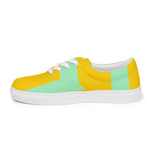 Load image into Gallery viewer, RIDE OR CRY Men’s lace-up canvas shoes