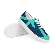 Load image into Gallery viewer, BLUE MATRIX Men’s lace-up canvas shoes