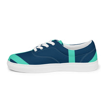 Load image into Gallery viewer, BLUE MATRIX Men’s lace-up canvas shoes