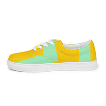 Load image into Gallery viewer, RIDE OR CRY Men’s lace-up canvas shoes