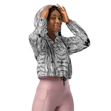 Load image into Gallery viewer, Unbothered Women’s cropped windbreaker