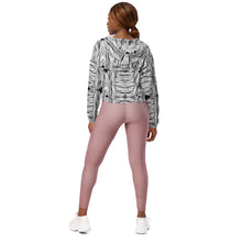 Load image into Gallery viewer, Unbothered Women’s cropped windbreaker