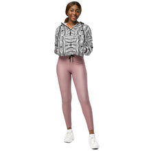 Load image into Gallery viewer, Unbothered Women’s cropped windbreaker