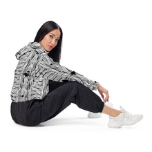 Load image into Gallery viewer, Unbothered Women’s cropped windbreaker