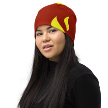Load image into Gallery viewer, NOT YOUR FLAMMING CHEETOS All-Over Print Beanie