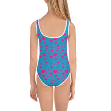 Load image into Gallery viewer, LOVE STRUCK All-Over Print Kids Swimsuit