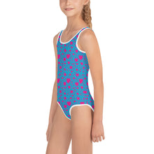 Load image into Gallery viewer, LOVE STRUCK All-Over Print Kids Swimsuit