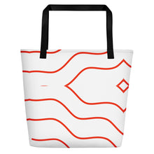 Load image into Gallery viewer, HEART STRIKE Beach Bag