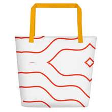 Load image into Gallery viewer, HEART STRIKE Beach Bag
