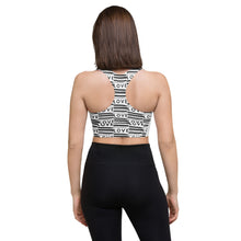 Load image into Gallery viewer, BOUNDARIES NEEDED Longline sports bra