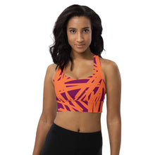 Load image into Gallery viewer, WILD Longline sports bra