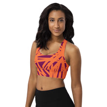 Load image into Gallery viewer, WILD Longline sports bra