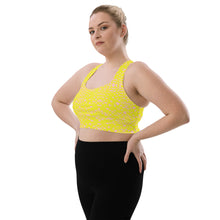 Load image into Gallery viewer, Cotton Candy Longline sports bra