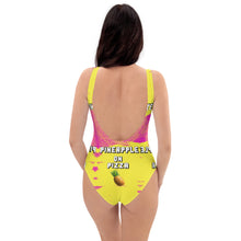 Load image into Gallery viewer, Pineapple On Pizza One-Piece Swimsuit