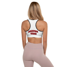 Load image into Gallery viewer, FITFAM CHERRY - Padded Sports Bra