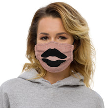 Load image into Gallery viewer, LIPS ARE ON Premium face mask