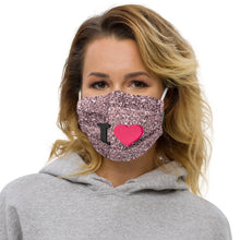 Load image into Gallery viewer, I LOVE Premium face mask