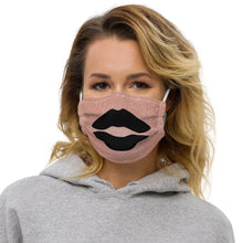 Load image into Gallery viewer, LIPS ARE ON Premium face mask