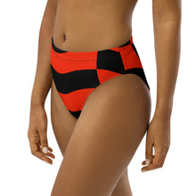 Load image into Gallery viewer, ROSE Recycled high-waisted bikini bottom