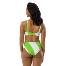 Load image into Gallery viewer, STRIPE ME DOWN Recycled high-waisted bikini